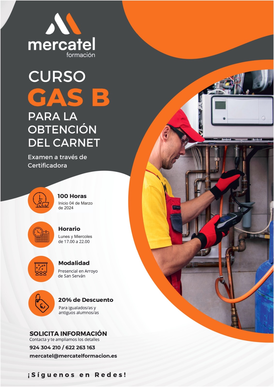 Curso Instalador Gas B Para La Obtenci N Del Carnet Aspremetal