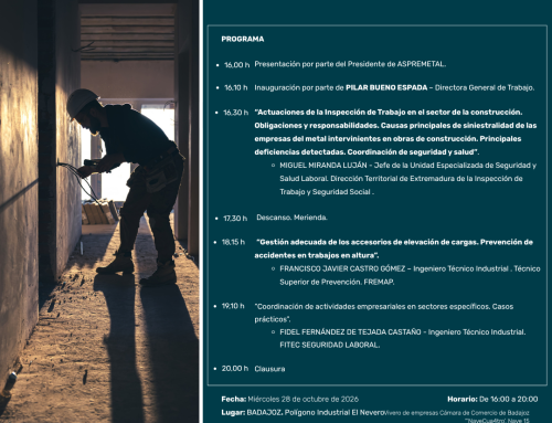 Jornada de formación: Orientación de la prevención en obras de construcción