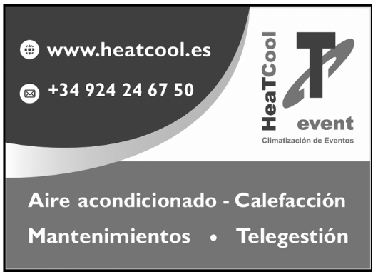 Instalador autorizado de aire acondicionado y calefacción en Extremadura Heat Cool Event, climatización de eventos