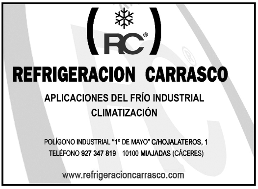 Instalador autorizado de aire acondicionado y calefacción en Extremadura Refrigeración Carrasco